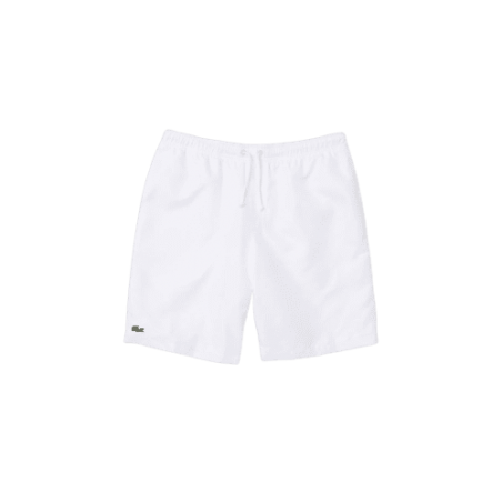 achat Short Lacoste homme CORE PERFORMANCE Blanc face