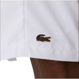 achat Short Lacoste homme CORE PERFORMANCE Blanc logo