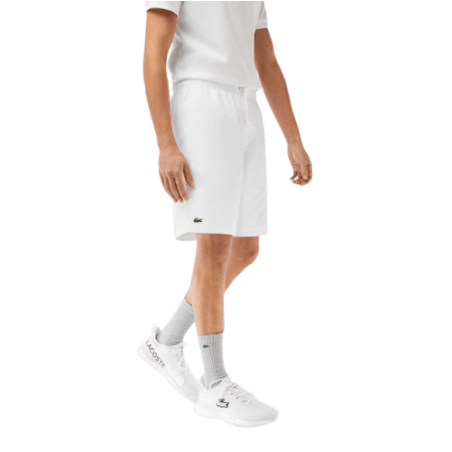 achat Short Lacoste homme CORE PERFORMANCE Blanc profil avant droit