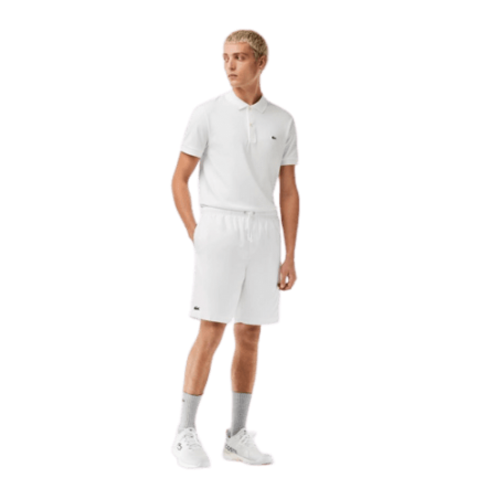 achat Short Lacoste homme CORE PERFORMANCE Blanc devant