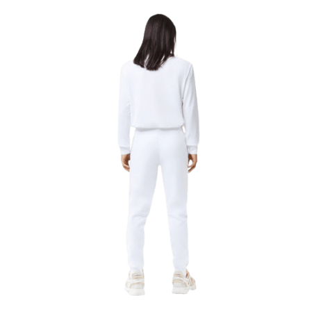 achat Survêtement Lacoste Homme CORE SOLID Blanc derrière