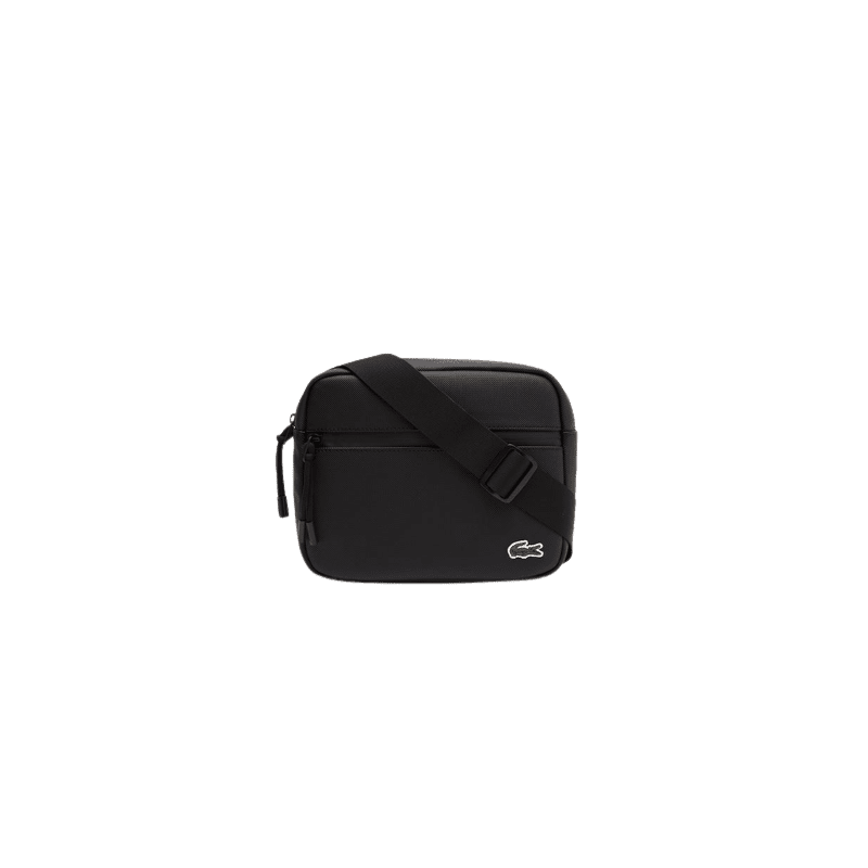 achat Sacoche Lacoste Homme REPORTER BAG LCST Noir logo