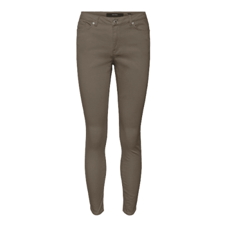 achat Pantalon Vera Moda Femme SVEA Marron face