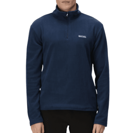 achat Polaire Regatta Homme THOMPSON FLEECE Bleu Marine profil avant