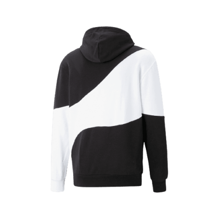 achat Sweat à Capuche Puma Homme FD PP CAT HDY TR Noir/Blanc  profil arrière