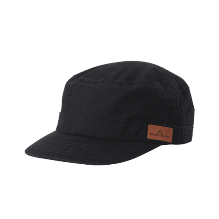 achat Casquette militaire Quiksilver Adulte RENEGADE 2 HDWR Noir face