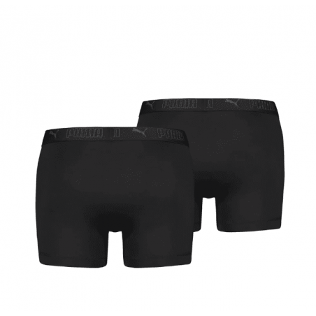 achat Boxers PUMA Homme SPORT MICROFIBER Noir arrière