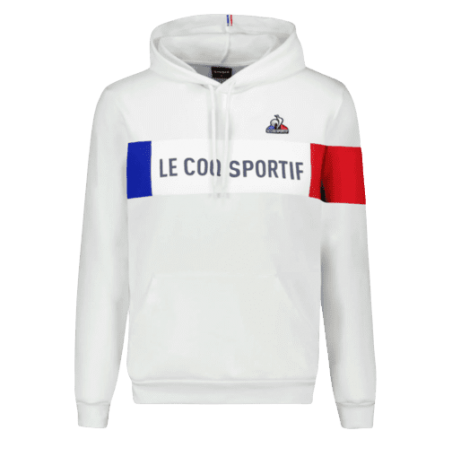 achat Sweat à capuche Homme Le Coq Sportif TRI N1 M Blanc face