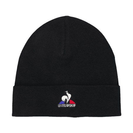 achat BONNET LE COQ SPORTIF unisexe N2 Noir avant