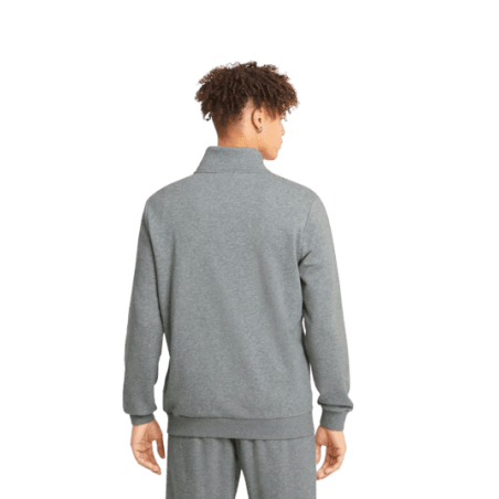 achat Sweat zippé Puma Homme ESSENTIAL LOGO Gris dos porté