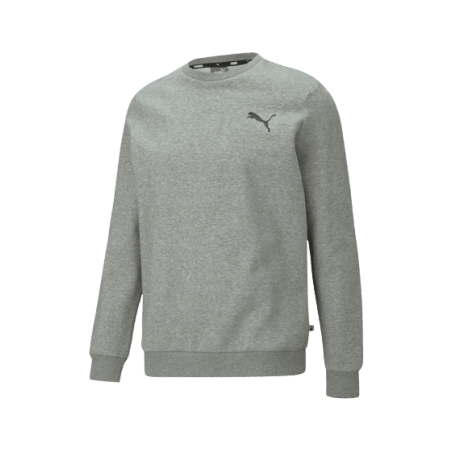 achat Sweat Puma homme ESSENTIAL LOGO CREW Gris