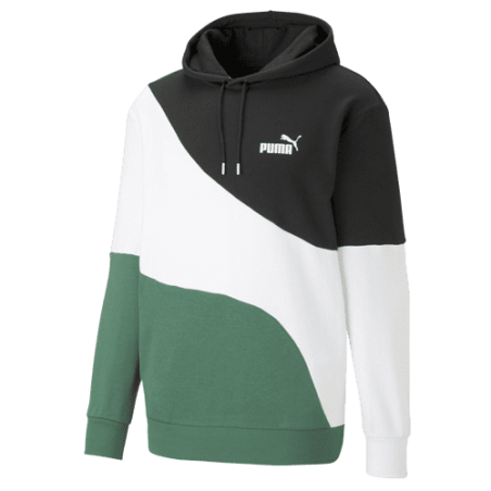 achat Sweat à capuche Puma homme PP CAT HDY TR tricolore face