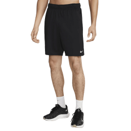 achat Short Nike Homme M NK DF TOTALITY KNIT 7IN UL Noir profil avant gauche porté