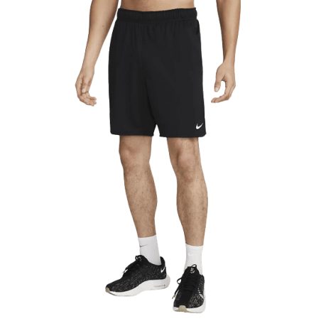 achat Short Nike Homme M NK DF TOTALITY KNIT 7IN UL Noir profil avant gauche porté