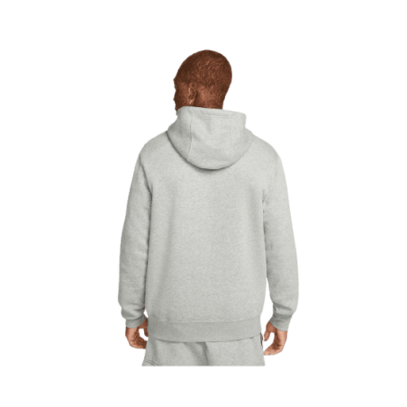 achat Sweat à capuche Nike Homme M NSW REPEAT SW FLC PO HOOD BB Gris profil arrière porté