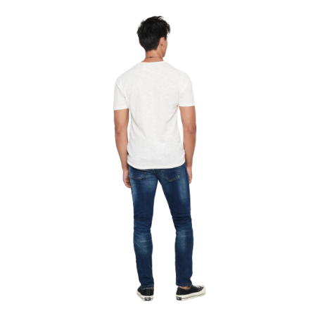 achat Jean Only&Sons Homme WEFT LIFE MED 5076 PK NOOS bleu profil arrière porté