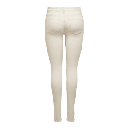 achat Jean Only Femme BLUSH MID SK AK RW DNM DOT019 NOOS Beige profil arrière