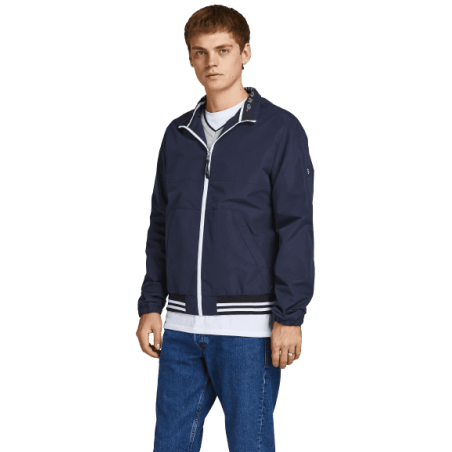 achat Veste Jack and Jones HOMME JORLUKE BOMBER Bleu devant