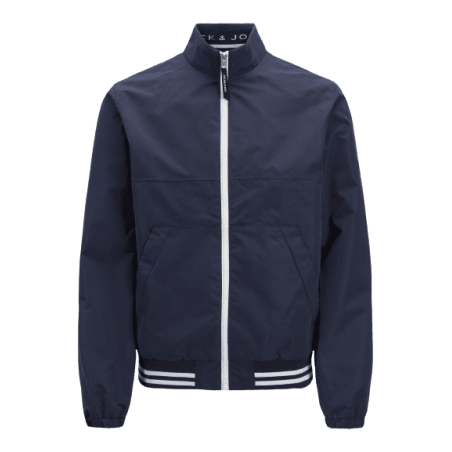 achat Veste Jack and Jones HOMME JORLUKE BOMBER Bleu face