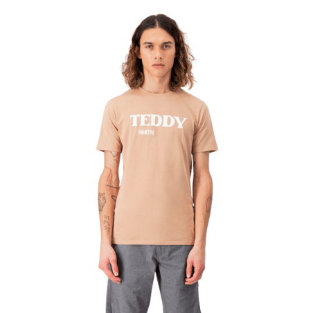 achat T-shirt Teddy Smith homme FINN rose face