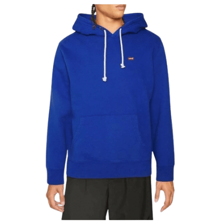 achat SWEAT À CAPUCHE LEVI'S HOMME NEW ORIGINAL Bleu profil avant