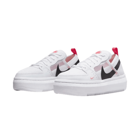 achat CHAUSSURE NIKE FEMME COURT VISION ALTA TXT BLANC deux paires profil gauches