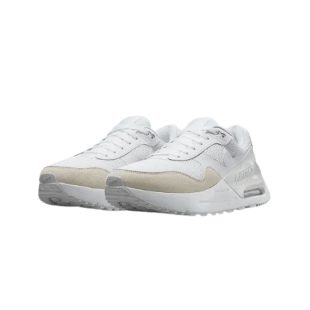 achat Chaussure NIKE Homme AIR MAX SYSTM Blanc coté deux paires coté gauche