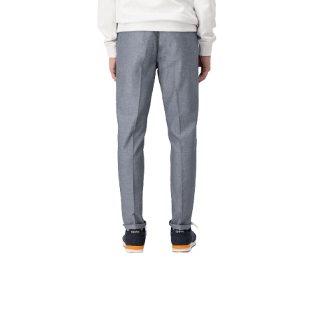 achat Pantalon Coupe slimTeddy Smith KINGSMAN 2 JACQUARD Gris profil avant arrière porté