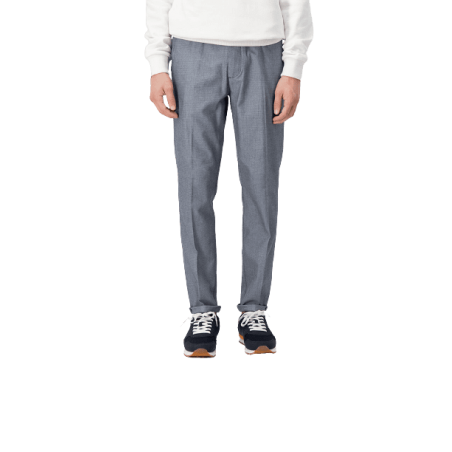 achat Pantalon Coupe slimTeddy Smith KINGSMAN 2 JACQUARD Gris profil avant porté