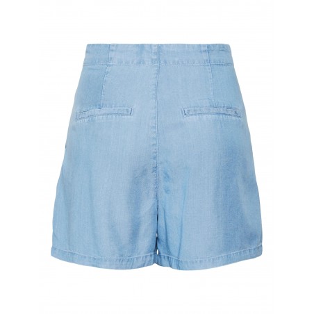 achat Short Femme Vero Moda VMMIA HR LOOSE SUMMER SHORTS GA NOOS Bleu arrière