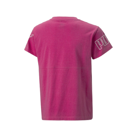 achat T-shirt Puma Fille G PP CLRBLK TEE Rose dos