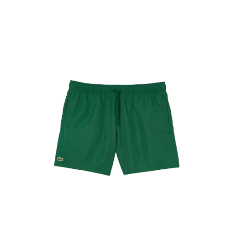 achat Short de bain Lacoste homme BAIN CORE ESSENTIALS vert face