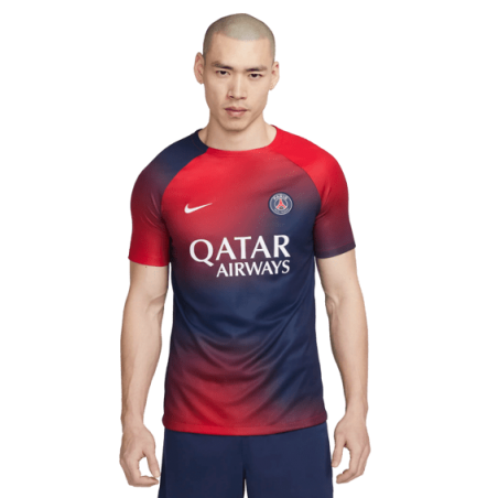 achat Maillot d'avant-match PSG 2023-2024 adulte face