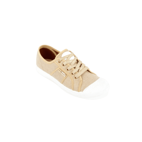 achat Tennis Les Tropéziennes femme CLORUNI beige profil avant droit