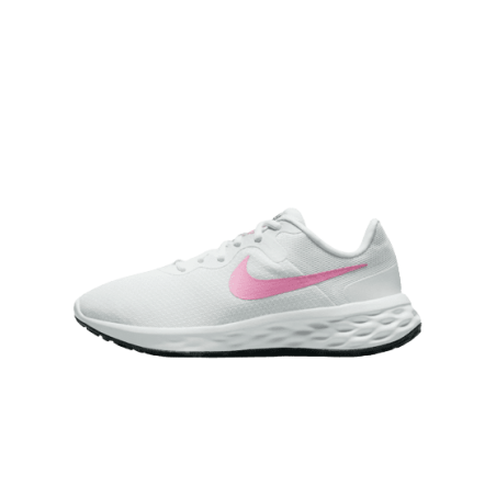 achat Chaussure de running Nike femme REVOLUTION 6 NEXT NATURE blanc profil gauche