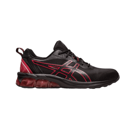 achat Chaussure Asics homme GEL-QUANTUM 90 IV noir/rouge profil droit