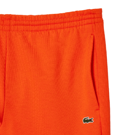 Survêtements Lacoste Homme CORE SOLID orange côté