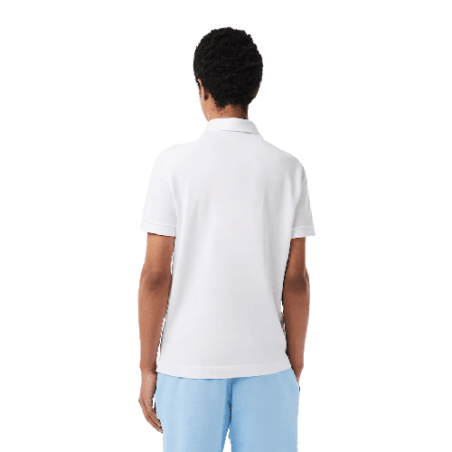 Polos Lacoste Homme CORE ESSENTIALS blanc arrière