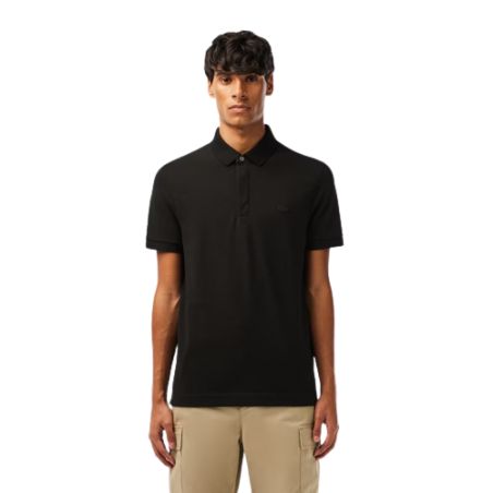 Polos Lacoste Homme CORE ESSENTIALS noir porter