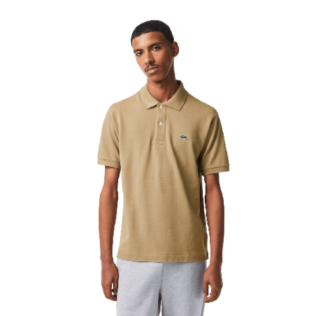 Polo Lacoste Homme CORE ESSENTIALS beige devant