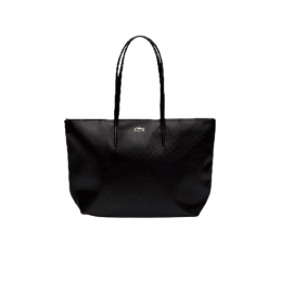 Sac cabas Lacoste Femme SHOPPING BAG noir face