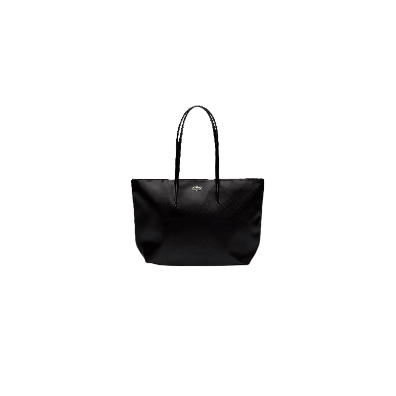 Sac cabas Lacoste Femme SHOPPING BAG noir face