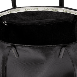 Sac cabas Lacoste Femme SHOPPING BAG noir intérieur