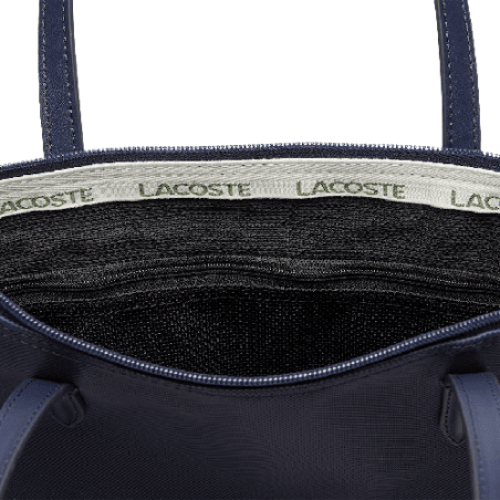 Achat Sac cabas Lacoste Femme SHOPPING BAG bleu intèrieur