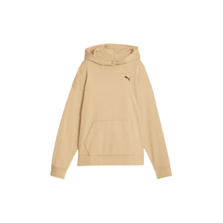 achat Sweat à capuche Puma femme Better Essentials Graphic Beige face