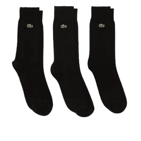 Chaussettes Lacoste Homme CORE ESSENTIALS noir clickandsport