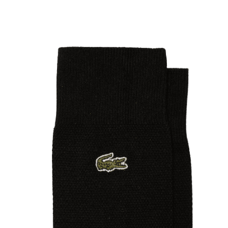 Chaussettes Lacoste Homme CORE ESSENTIALS noir haut