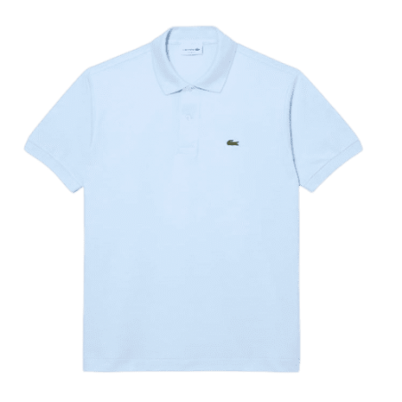 Polo Lacoste Homme CORE ESSENTIALS bleu face