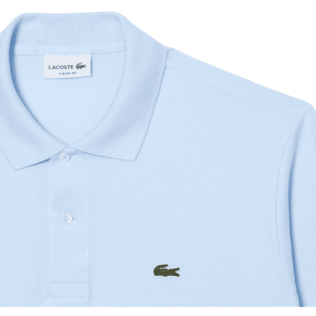 Polo Lacoste Homme CORE ESSENTIALS bleu haut