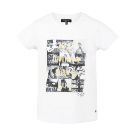 achat T-shirt Deeluxe enfant FUNNY blanc